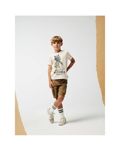 Шорты-карго La Redoute каштановый Name it