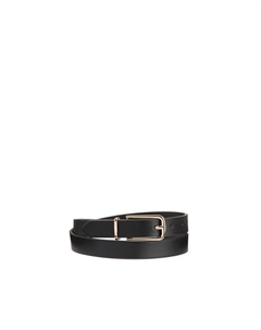 Ремень с прямоугольной пряжкой черный Laredoute