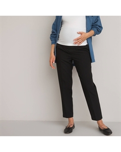 Брюки-дудочки для периода беременности черный Laredoute