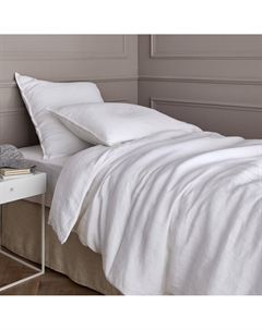 Детский пододеяльник из стираного льна Elina белый Laredoute