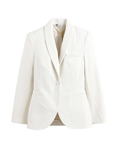 Блейзер приталенного покроя бежевый Laredoute