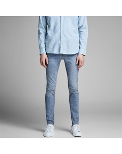 Джинсы скинни стретч Jjiliam jjoriginal синий Laredoute