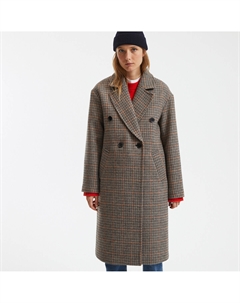 Пальто из смешанного шерстяного драпа Signature BARNABE черный Laredoute