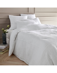 Пододеяльник из европейского стираного льна Chiba белый Am.pm.