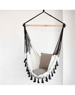 Кресло-гамак из 100 льна белый Laredoute