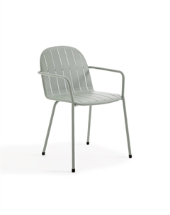 Кресло для столовой садовое из алюминия Kotanne зеленый Laredoute