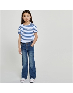 Джинсы буткат 2-14 лет синий La redoute collections