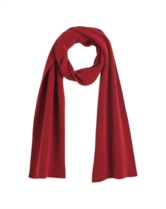 Шарф из овечьей шерсти красный La redoute collections