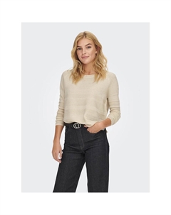 Пуловер из тонкого трикотажа бежевый Laredoute