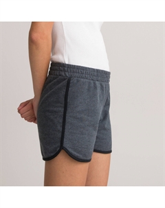 Шорты из мольтона 10-18 лет серый La redoute collections