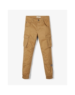 Брюки карго 6-14 лет каштановый Name it