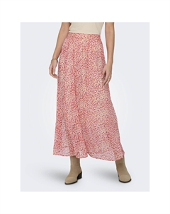 Юбка длинная с принтом бежевый Laredoute