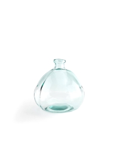 Ваза-бутыль из стекла В23 см Izolia зеленый Laredoute