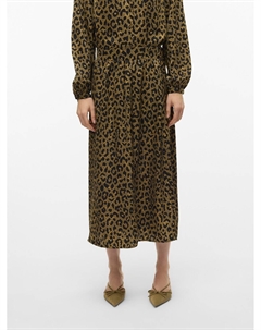 Юбка длинная с леопардовым принтом другие Vero moda