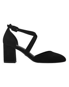 Туфли с ремешками черный Laredoute