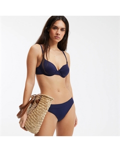 Плавки от купальника с отворотом синий La redoute collections