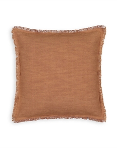 Чехол на подушку из льна и хлопка Kamsy каштановый Am.pm.