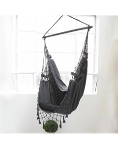 Кресло-гамак из 100 льна серый Laredoute