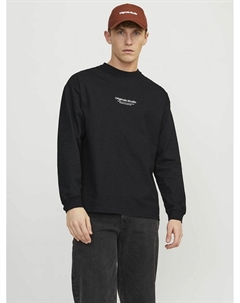 Лонгслив объемный черный Laredoute