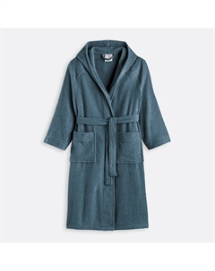 Халат с капюшоном взрослый 350 гм Scenario синий La redoute interieurs