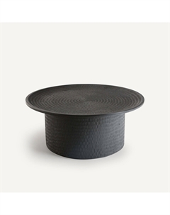 Стол журнальный из массива дерева манго Oreus черный Am.pm.