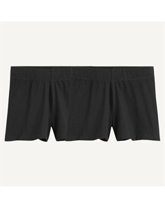 Комплект из двух шорт спортивных La Redoute черный La redoute collections