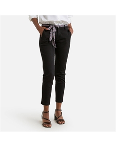 Брюки чино Claudia Felicita черный Laredoute