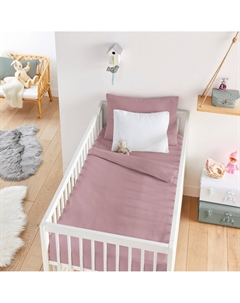 Детский пододеяльник из хлопкового газа Kumla фиолетовый La redoute interieurs