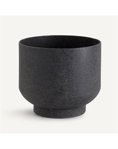 Кашпо из фаянса В33 см Florian черный Am.pm.