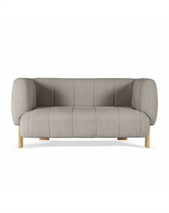 Диван 2-х местный из обивки букле и массива бука бежевый So'home