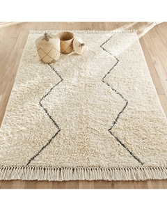 Ковер в берберском стиле из 100 шерсти размера XL Nyborg бежевый Am.pm.