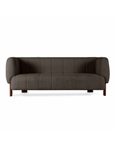 Диван из обивки букле и массива бука каштановый So'home