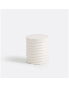 Стол журнальный из цементных волокон Mireno белый Laredoute