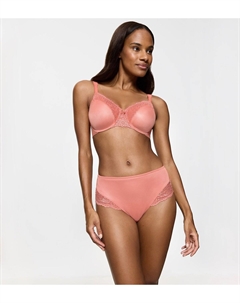 Трусы с высокой посадкой Ladyform Soft оранжевый Triumph