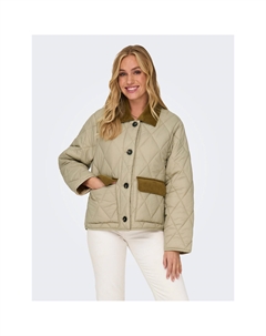 Куртка стеганая короткая бежевый Laredoute