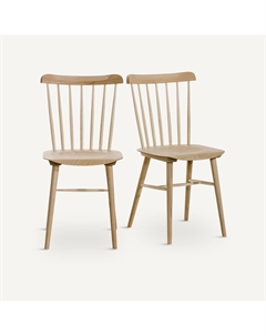 Комплект из 2 стульев, Ivy La Redoute каштановый Am.pm.