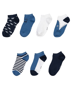 Комплект из семи пар носков размеры 2326-3538 синий Laredoute