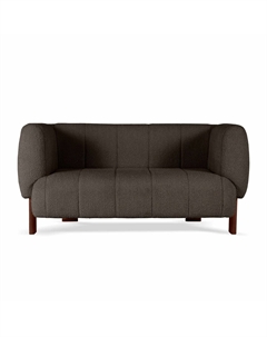 Диван 2-х местный из обивки букле и массива бука каштановый So'home