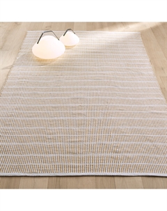 Ковер для улицы из переработанного полиэстера Linear бежевый Am.pm.