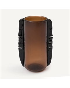 Ваза из выдувного стекла ручной работы Limno каштановый Am.pm.