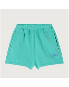 Шорты с поясом на резинке IZUBIRD зеленый Laredoute