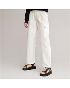 Брюки-карго 10-18 лет бежевый Laredoute