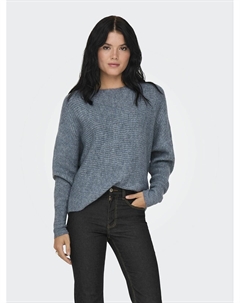 Пуловер с рукавами летучая мышь синий Laredoute