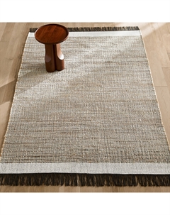 Ковер из джута шерсти и хлопка Siptah бежевый Am.pm.