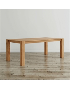 Стол обеденный из массива дуба на 6-8 персон каштановый Laredoute