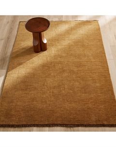 Ковер из шерсти Hotep сотканный вручную желтый Am.pm.