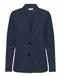 Блейзер удлиненный на пуговицах синий Jdy