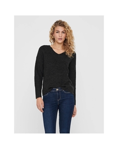 Пуловер из пышного трикотажа серый Laredoute