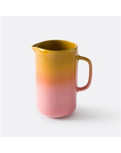 Графин из керамики покрытой глазурованной эмалью с отражающим эффектом Ikora желтый La redoute interieurs