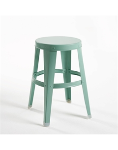 Табурет из гальванизированной стали Bendo зеленый Laredoute